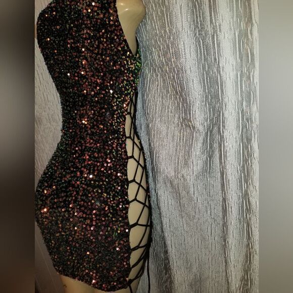 Sparkly dress - perfect for night out party dress s/m/L - Picture 12 of 13